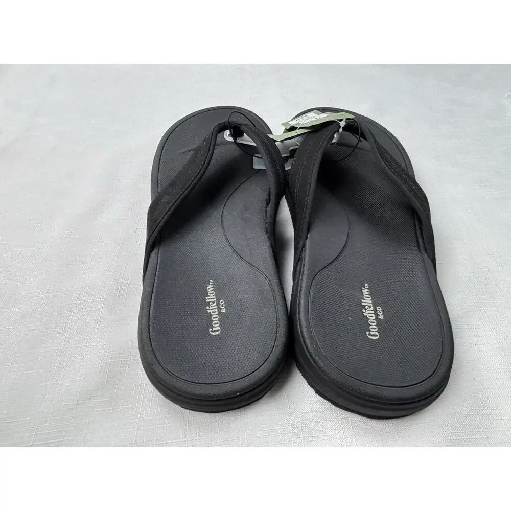 Goodfellow & Co Mens Fred Flip Flop Sandals Gray XL 13 BRAND NEW